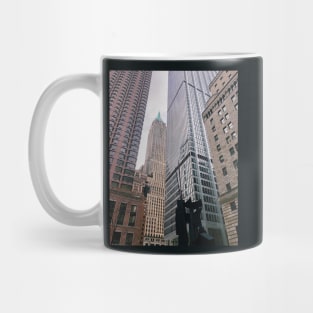 New York City Financial District Skyscrapers Mug